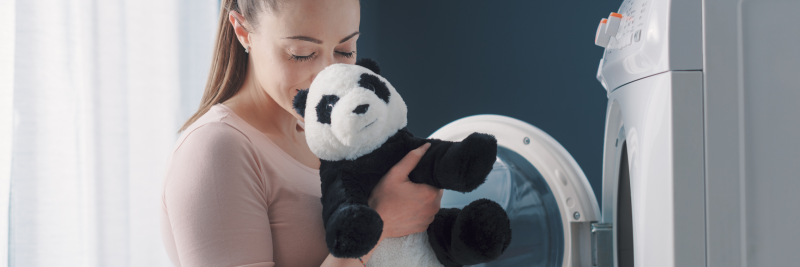 cách giặt gấu bông