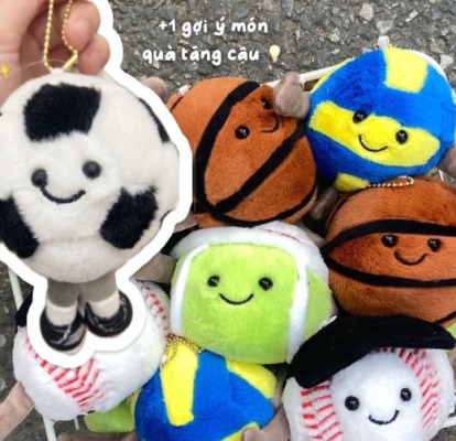  móc khóa gấu bông giá rẻ
