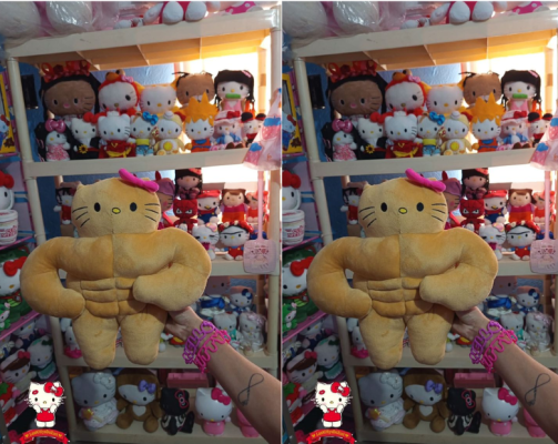 Hello Kitty Cơ Bắp