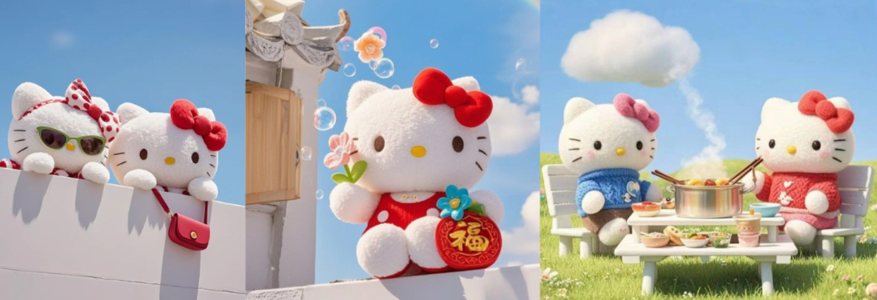 móc khóa hello kitty