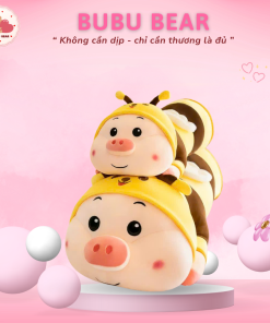 Gối ôm heo ong vàng nhồi bông đáng yêu cho bé