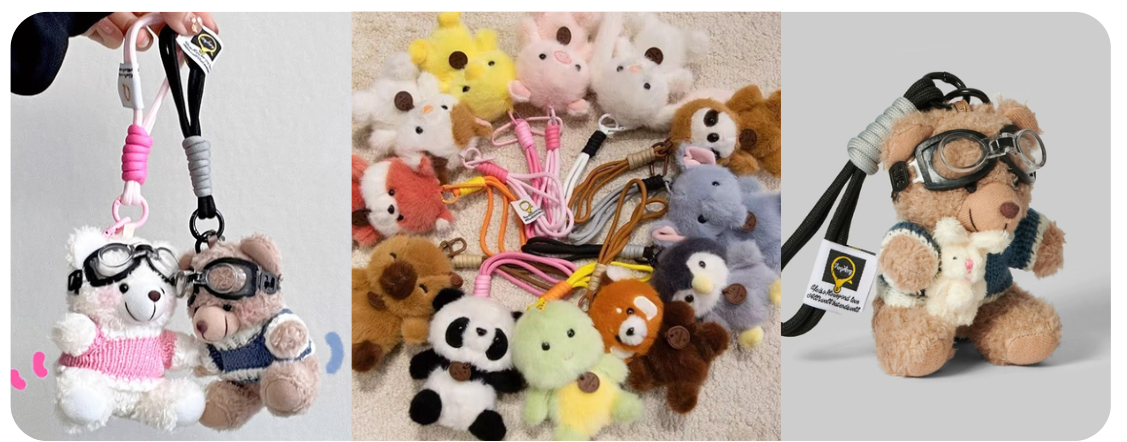 móc khóa đôi tình bạn