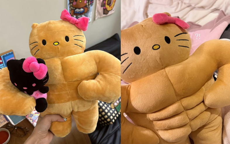 Hello Kitty Cơ Bắp