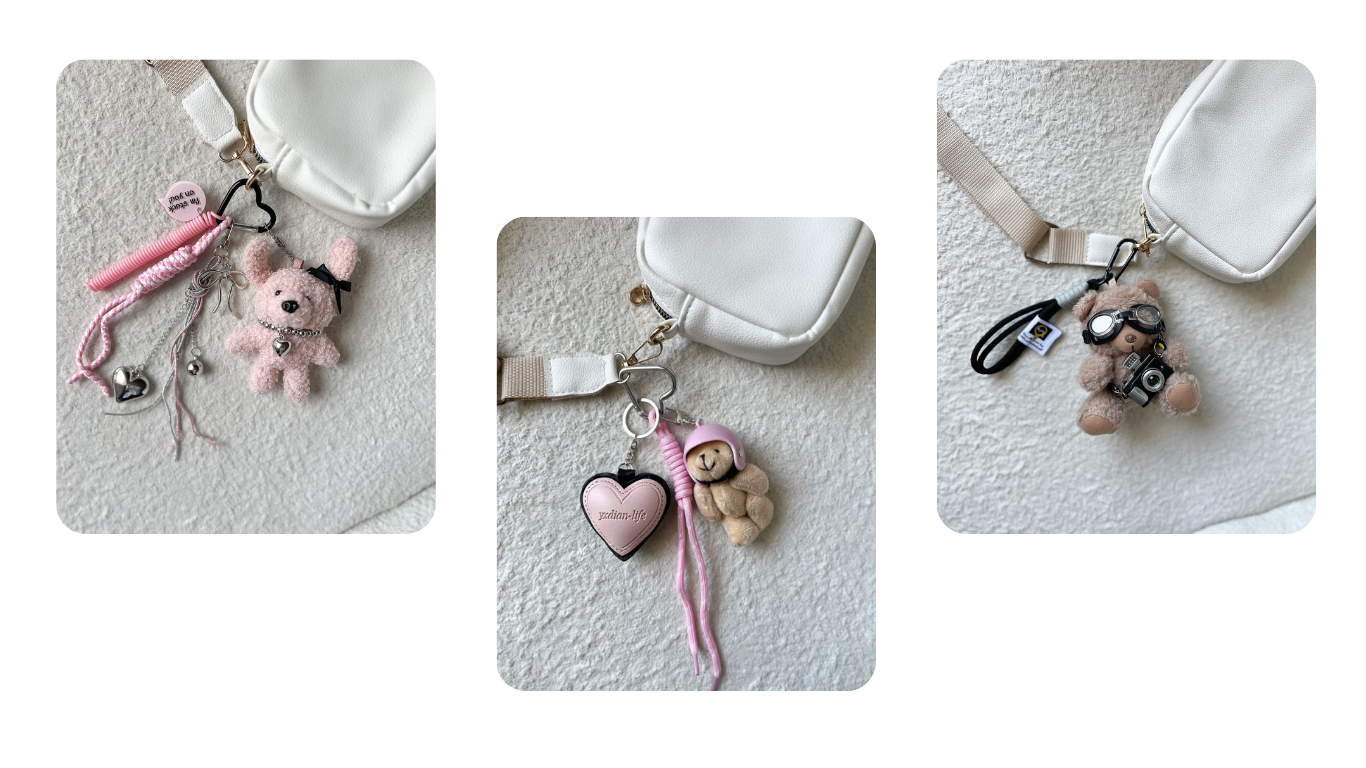 móc khóa túi xách