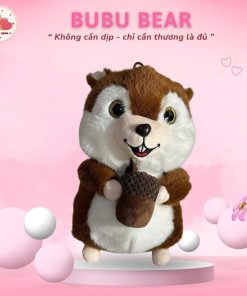 Gấu Bông Sóc Nâu Ngộ Nghĩnh Đáng Yêu Cho Bé