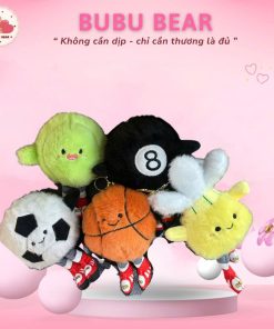 Móc khóa gấu bông thể thao