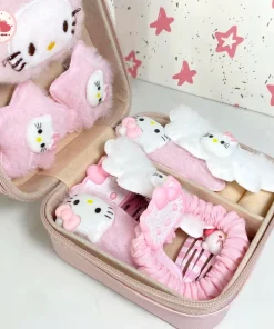 Set 14 món Kitty kẹp tóc nữ mái dễ thương tặng bạn gái đáng yêu