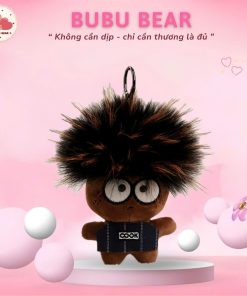 Móc Khóa Búp Bê Tóc Xù